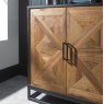 Signature Collection Indus Rustic Oak & Peppercorn Wide Sideboard