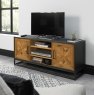 Signature Collection Indus Rustic Oak & Peppercorn Entertainment Unit