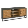 Signature Collection Indus Rustic Oak & Peppercorn Entertainment Unit