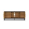 Signature Collection Indus Rustic Oak & Peppercorn Entertainment Unit