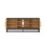 Signature Collection Indus Rustic Oak & Peppercorn Entertainment Unit