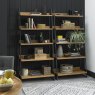 Signature Collection Indus Rustic Oak Open Display Unit