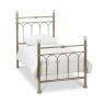 Headboards & Bedsteads Collection Krystal Champagne Brass Bedstead Single 90cm