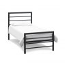 Headboards & Bedsteads Collection Urban Matt Black Bedstead Single 90cm