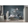 Premier Collection Ashby Soft Grey Slatted Bedstead Small Double 122cm