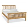 Gallery Collection Atlanta Oak High Footend Bedstead Double 135cm