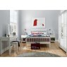 Gallery Collection Atlanta White High Footend Bedstead Small Double 122cm