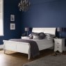 Bentley Designs Chantilly White Panel Bedstead- Double 135cm- feature