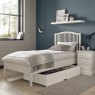 Premier Collection Ashby White Slatted Headboard Single 90cm