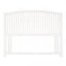 Premier Collection Ashby White Slatted Headboard Small Double 122cm