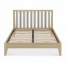 Premier Collection Rimini Aged Oak & Weathered Oak Slatted Bedstead King 150cm