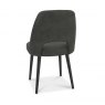 Gallery Collection Vintage Peppercorn Upholstered Chair - Dark Grey Fabric (Pair)
