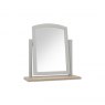 Premier Collection Whitby Scandi Oak & Warm Grey Vanity Mirror