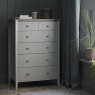 Premier Collection Whitby Scandi Oak & Warm Grey 4+2 Drawer Chest