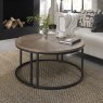 Signature Collection Chevron Weathered Ash Coffee Table