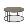 Signature Collection Chevron Weathered Ash Coffee Table