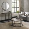 Signature Collection Chevron Weathered Ash Coffee Table