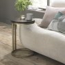 Signature Collection Chevron Peppercorn Ash Sofa Table