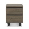 Signature Collection Tivoli Weathered Oak 2 Drawer Nightstand