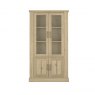 Signature Collection Chartreuse Aged Oak Display Cabinet