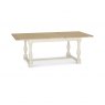 Signature Collection Chartreuse Aged Oak & Antique White 4-8 Extension Table