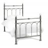 Bentley Designs Krystal Antique Nickel Bedstead- 90cm Single- Cutout