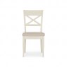 Premier Collection Montreux Pale Oak & Antique White Dining Set - 6-8 Table & 6 X Back Chairs