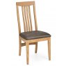 Signature Collection High Park Knotty Oak Dining Set - 6-8 Table & 6 Slat Back Chairs