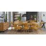 Signature Collection Ellipse Rustic Oak Console Table
