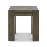 Bentley Designs Logan Fumed Oak Lamp Table- front on