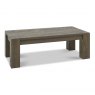 Bentley Designs Logan Fumed Oak Coffee Table- front angle shot