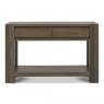 Bentley Designs Logan Fumed Oak Console Table- front on