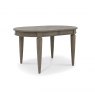 Bentley Designs Monroe Silver Grey 4-6 Seat Extending Dining Table- front angle