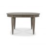 Bentley Designs Monroe Silver Grey 4-6 Seat Extending Dining Table- front on