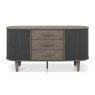 Bentley Designs Monroe Silver Grey Wide Sideboard- front on