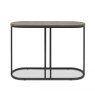 Bentley Designs Monroe Silver Grey Console Table- front on