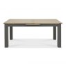 Premier Collection Oakham Scandi Oak 6-8 Seater Table - Dark Grey Legs & 6 Eriksen Grey Velvet Chairs