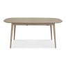 Gallery Collection Dansk Scandi Oak 6-8 Seater Table & 6 Eriksen Dark Grey Faux Leather Chairs