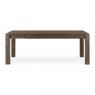 Premier Collection Turin Dark Oak 6-8 Seater Table & 6 Lewis Mustard Velvet Cantilever Chairs