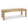 Premier Collection Turin Light Oak 6-10 Seater Table & 6 Lewis Mustard Velvet Cantilever Chairs