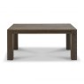 Bentley Designs Logan Fumed Oak 6 Seat Dining Table- front on