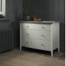 Premier Collection Whitby Scandi Oak & Soft Grey 2+2 Drawer Chest