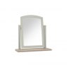 Premier Collection Whitby Scandi Oak & Soft Grey Vanity Mirror