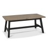 Signature Collection Camden Weathered Oak & Peppercorn 4 - 6 Seater Dining Table