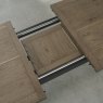 Signature Collection Camden Weathered Oak & Peppercorn 4 - 6 Seater Dining Table