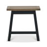 Signature Collection Camden Weathered Oak & Peppercorn Side Table