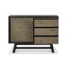 Signature Collection Camden Weathered Oak & Peppercorn Narrow Sideboard