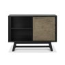 Signature Collection Camden Weathered Oak & Peppercorn Narrow Sideboard