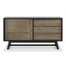 Signature Collection Camden Weathered Oak & Peppercorn Wide Sideboard