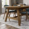 Signature Collection Camden Rustic Oak 4 - 6 Seater Dining Table